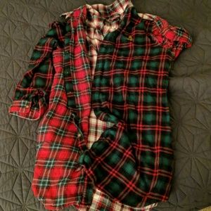 Plaid Sleep Shirt